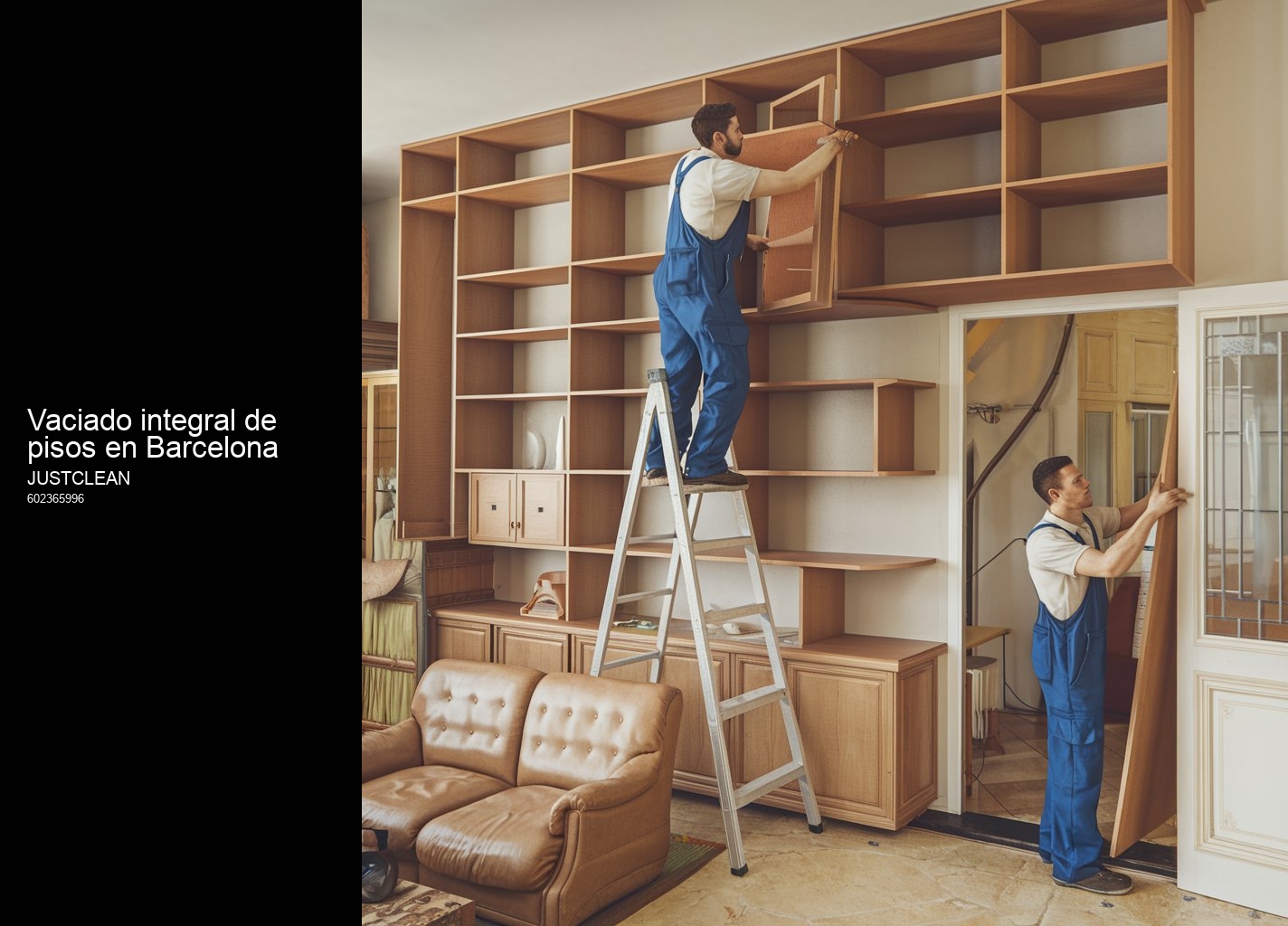 Contáctanos hoy para una evaluación gratuita de tus muebles en Barcelona