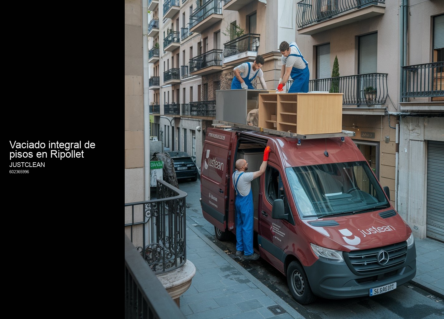 Cómo contactar con JustClean para vender tus muebles usados en Ripollet