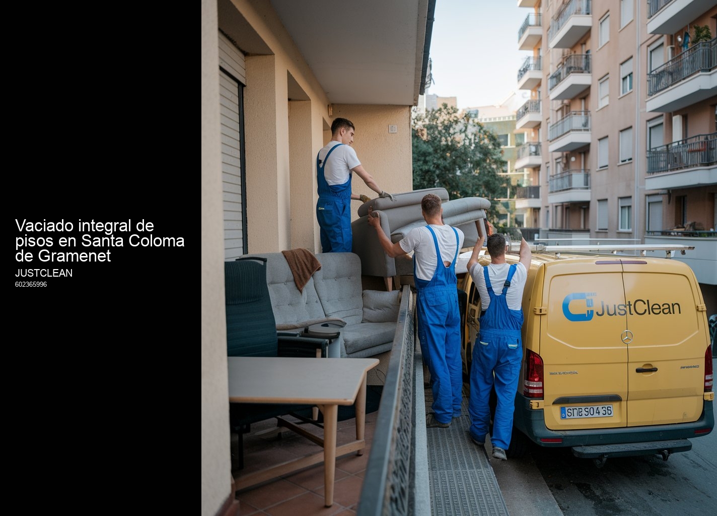 Requisitos para el vaciado gratuito de pisos en Santa Coloma de Gramenet